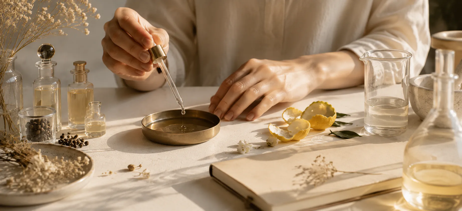NS Perfume atelier atmosphere for Our Story